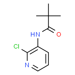 2-chloro-3-pivaloylaminopyridine structure