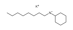 potassium cyclohexyl(octyl)amide结构式