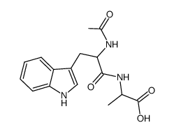 N-Acetyl-Trp-Ala结构式