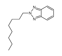 2-辛基-2H-苯并三唑结构式