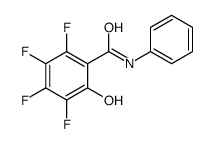 2,3,4,5-tetrafluoro-6-hydroxy-N-phenylbenzamide结构式