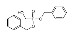 bis(phenylmethoxy)phosphorylmethanol Structure