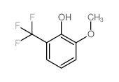 2-methoxy-6-(trifluoromethyl)phenol Structure