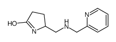 5-{[(2-Pyridinylmethyl)amino]methyl}-2-pyrrolidinone结构式