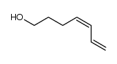 (4Z)-Hepta-4,6-dien-1-ol结构式