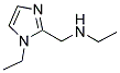 ETHYL-(1-ETHYL-1 H-IMIDAZOL-2-YLMETHYL)-AMINE结构式