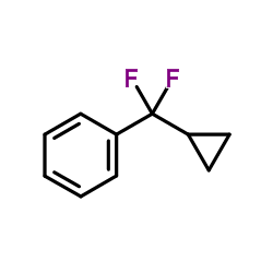 [Cyclopropyl(difluoro)methyl]benzene structure