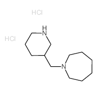1-(3-Piperidinylmethyl)azepane dihydrochloride Structure