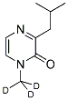 3-ISOBUTYL-1-METHYL-D3-2-PYRAZINONE结构式