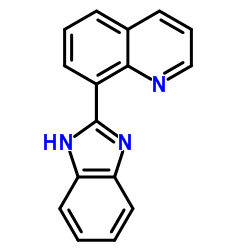 8-(1H-Benzimidazol-2-yl)quinoline结构式