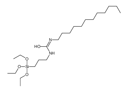 1-dodecyl-3-(3-triethoxysilylpropyl)urea结构式