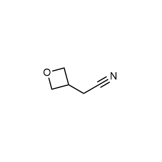 3-氧杂环丁烷乙腈结构式