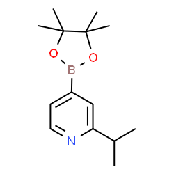 2-(Isopropyl)pyridine-4-boronic acid pinacol ester structure