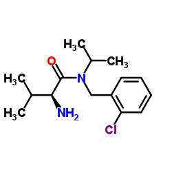 N-(2-Chlorobenzyl)-N-isopropyl-L-valinamide Structure