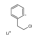 lithium,2-chloroethylbenzene Structure