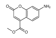 methyl 7-amino-2-oxochromene-4-carboxylate Structure