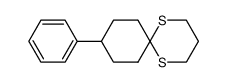 9-phenyl-1,5-dithia-spiro[5.5]undecane Structure