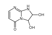 2,3-dihydroxy-2,3-dihydroimidazolo[1,2-a]pyrimidine-5(1H)-one Structure