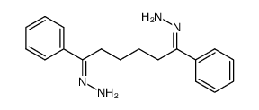 1,6-Diphenyl-1,6-hexanedione dihydrazone Structure