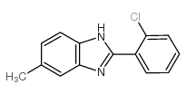 1H-Benzimidazole,2-(2-chlorophenyl)-6-methyl- picture