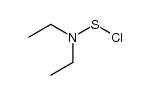 N,N-diethylaminosulfenyl chloride结构式