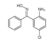 (2-Amino-5-chlorophenyl)-phenylmethanona E-oxium structure