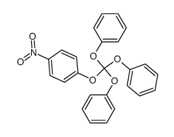 p-nitrophenyl triphenyl orthocarbonate Structure
