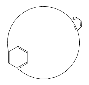 1,20-Diazoniatricyclo[33.3.1.116,20]tetraconta-1(39),16,18,20(40),35,37-hexaene结构式