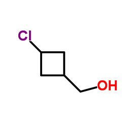 (3-chloro cyclobutyl)methanol Structure