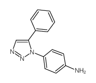 4-(5-PHENYL-[1,2,3]TRIAZOL-1-YL)-PHENYLAMINE结构式