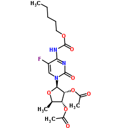 5'-Deoxy-5-fluoro-N-[(pentyloxy)carbonyl]cytidine 2',3'-diacetate picture