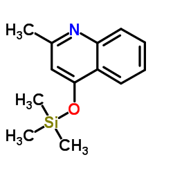 Quinoline, 2-methyl-4-[(trimethylsilyl)oxy]- (9CI)结构式