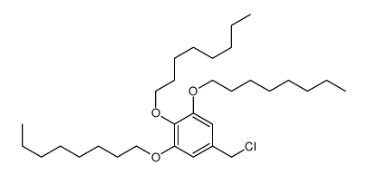 3,4,5-三(辛氧基)苯甲苄氯结构式