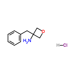 3-Benzyloxetan-3-amine hydrochloride Structure