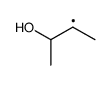 1-methyl-2-hydroxypropyl radical结构式