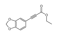 ethyl 3-(1,3-benzodioxol-5-yl)prop-2-ynoate Structure
