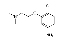 N-[4-chloro-3-(2-dimethylaminoethoxy)phenyl]acetamide Structure