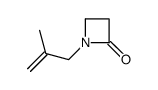 2-Azetidinone,1-(2-methyl-2-propenyl)-(9CI)结构式