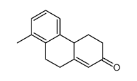 8-methyl-4,4a,9,10-tetrahydro-3H-phenanthren-2-one结构式