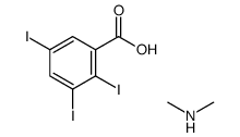 dimethylazanium,2,3,5-triiodobenzoate Structure