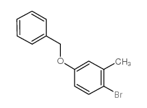5-benzyloxy-2-bromotoluene Structure