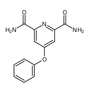 2,6-Dicarbamoyl-4-phenoxypyridin结构式
