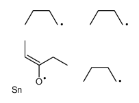2-tributylstannylpentan-3-one Structure