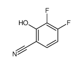 Benzonitrile, 3,4-difluoro-2-hydroxy- (9CI) Structure