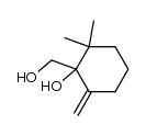 1-(hydroxymethyl)-2,2-dimethyl-6-methylenecyclohexanol Structure