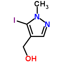 (5-Iodo-1-methyl-1H-pyrazol-4-yl)methanol Structure