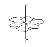 diodidotris(1,2-dimethoxyethane)thulium(III)结构式