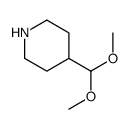 4-(dimethoxymethyl)piperidine structure