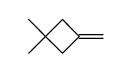 Cyclobutane,1,1-dimethyl-3 Structure