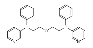 bis-2-[(phenyl)(3-pyridyl)phosphinoethyl] ether Structure